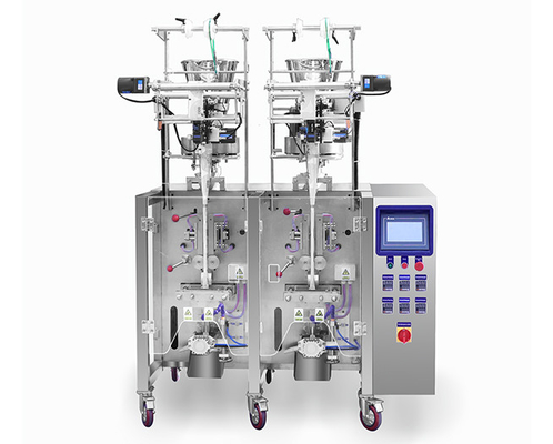 Dubbele van de de Verpakkingsmachine van de Lijnen Verticale Automatische Korrel Kleine de Snackszak