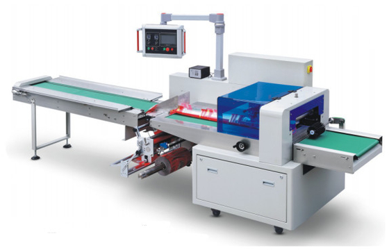 PLC de Machinegroente van Controlemechanismeautomatic food packaging met Lengte het Ontdekken