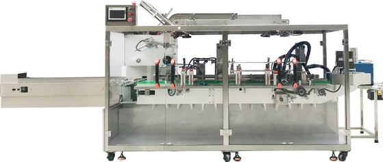 PLC de Automatische van de de Machineklep van de Kartonverpakking van de de Doosomslag Machine van Gluer