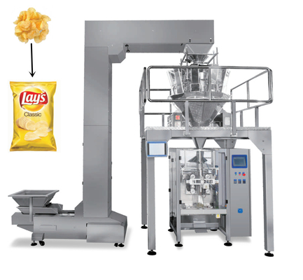 Automatische van de Zadenkorrels van Aardappelchips packing machine coffee beans de Verpakkingsmachine
