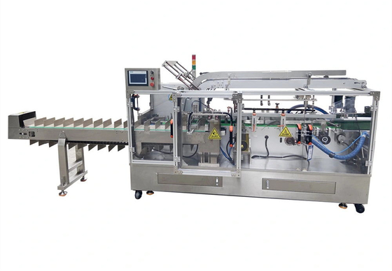 Nat veegt Kartondoos af die van de de Doosomslag van het Machine de Desinfecterende Karton Machine van Gluer vouwt
