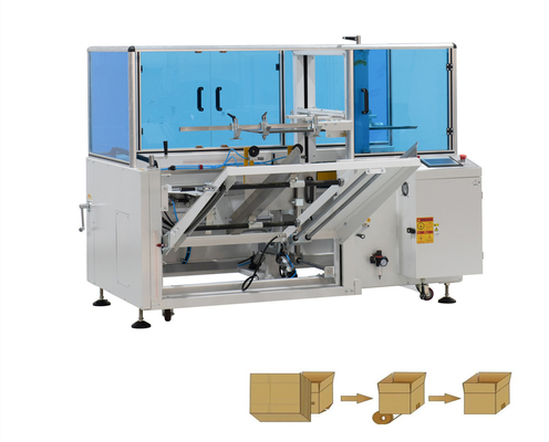 De Machine van de de Doosverpakking van de Plakbandbodem het Automatische Verticale Vormen