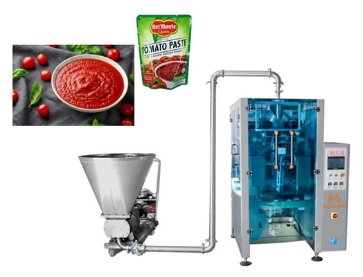 Grote Ketchup volledig Automatische Vloeibare het Vullen Machine 5kg Verticale Bagger Machine