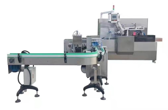 Automatische Hete van de de Machineklep van het Lijmvoedsel Kartonnerende van de het Tussenvoegsel In dozen doende Korrel de Verpakkingsmachine