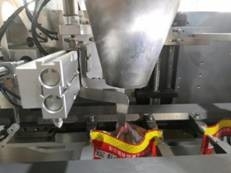 De roterende Horizontale Zak van de Verpakkende Machinepremade van Korrels1000g Voedingsmiddelen