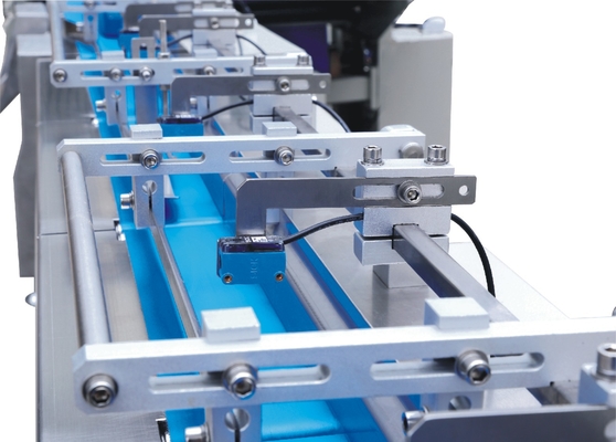 De Verpakking van het de Verpakkende Machine Horizontale Brood van het koekjes Automatische Voedsel het Voeden Riem