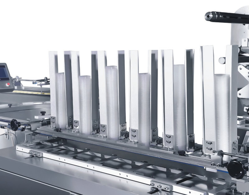 Horizontaal Kopvoedsel de Cakebrood dat van de VerpakkingsLopende band Tray Loading Packing voedt