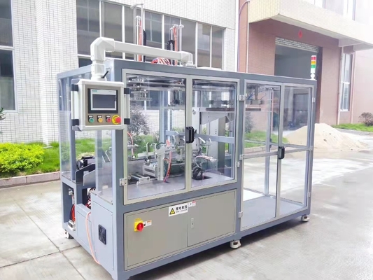 Klep die Automatische de Machinekarton Golfdoos vouwen die van de Doosverpakking Machine maken