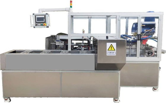 Van de de Doosverpakking van de bodemgesp de Automatische Handschoenen die van het de Machineweefsel Machine vouwen
