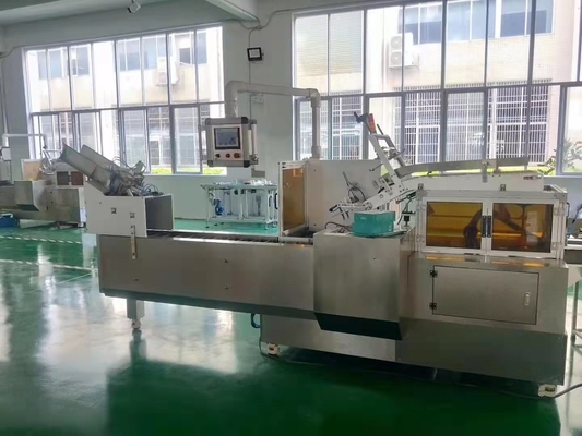 Van de de Doosverpakking van de bodemgesp de Automatische Handschoenen die van het de Machineweefsel Machine vouwen