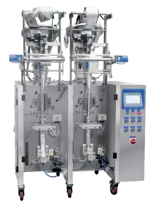 Dubbele van de de Verpakkingsmachine van de Lijnen Verticale Automatische Korrel Kleine de Snackszak