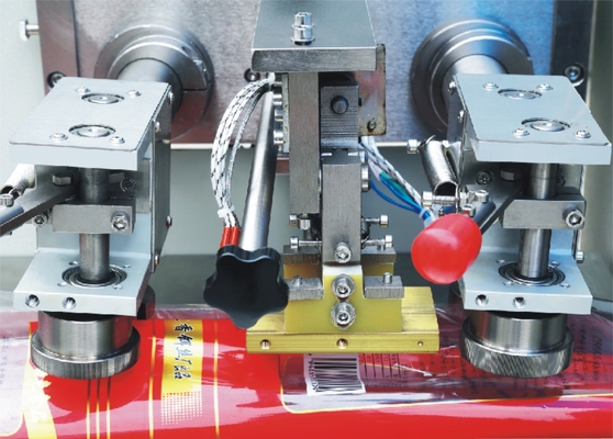 PLC de Machinegroente van Controlemechanismeautomatic food packaging met Lengte het Ontdekken