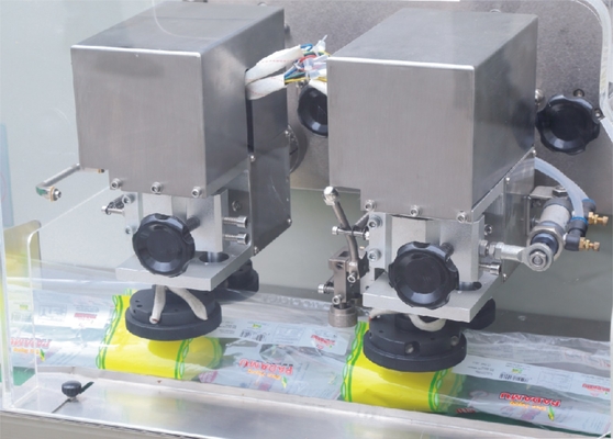 De geautomatiseerde Vergeldende Horizontale Machine van de Zakverpakking met PE Film