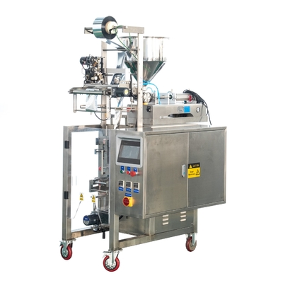 De automatische PLC Volumetrische Verticale Vloeibare van de het Sachetsaus van de Vullende Machinestroom Kleine Grootte